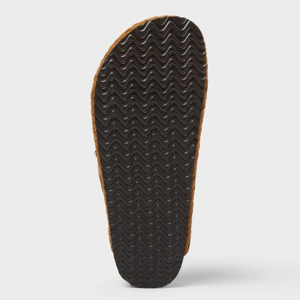 Women's Riley Woven Clogs - Universal Thread Brown 5.5 - Picture 4 of 4